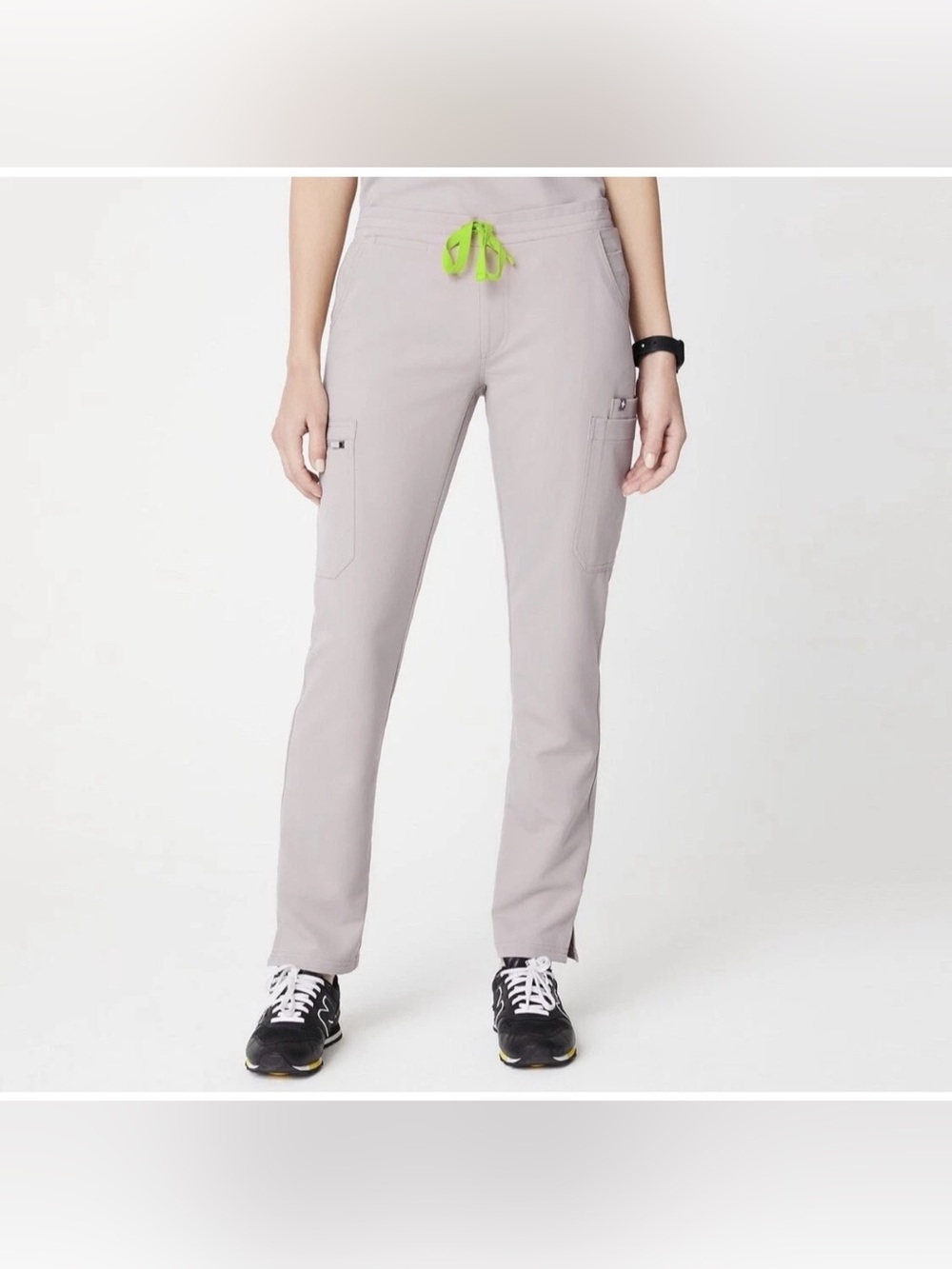 FIGS Slim Leg Slate Yola Scrub Pants Size S/P PO  1842